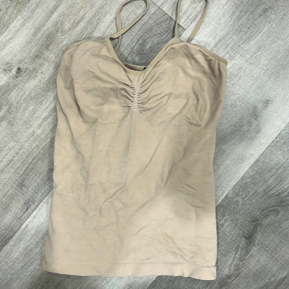 Bonehle Tight Nude Tank